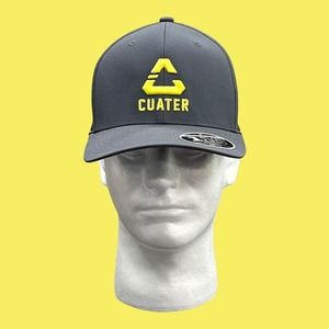 Travis Mathew Cuater Golf Hat Flexfit Tech 100 Snapback Adjustable Gray Cap